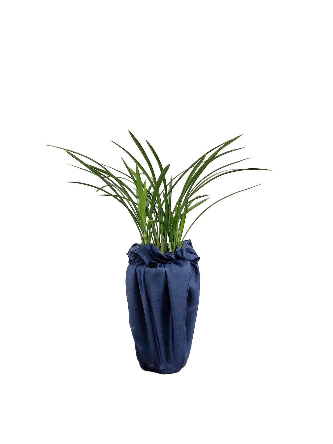 철골소심-원통 블랙+남색 보자기